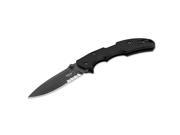 Boker Plus USA Fldg Knife Black 3.38in Steel Blde Blk Hndl
