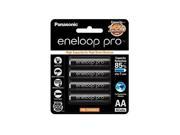 4 Pack AA Panasonic Eneloop Pro 2550mAh High Capacity Rechargeable Batteries