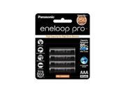4 Pack AAA Panasonic Eneloop Pro 950mAh High Capacity Rechargeable Batteries