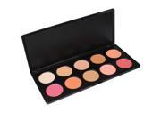 MakeupAcc® Professional 10 Colors Blush Blusher Powder Makeup Palette Set Powder Palette 10 Color Blush 2