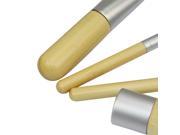 MakeupAcc® Chic 4pcs Professional Bamboo Makeup Brush Set Powder concealer eye Shading kabuki Brush