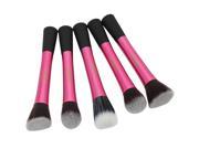 MakeupAcc® 5 Pcs Powder Blush Foundation Contour Makeup Brushes Set Cosmetic Tool