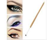 MakeupAcc® 1pcs Good Elite Angled Eyebrow Definer Brush Bamboo Handle Eye Liner Brow Tool 5 Pcs
