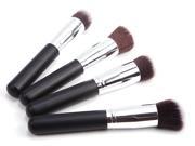 MakeupAcc® 4pcs Synthetic Makeup Blush Foundation Blending Powder Kabuki Brush Set Kit