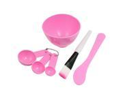 MakeupAcc® Women Girl 6in1 DIY Makeup Beauty Facial Face Mask Mixing Bowl Brush Spoon Set