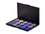 MakeupAcc® Professional Cosmetics Makeup 15 Color Glitter Eyeshadow Palette