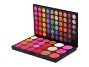 MakeupAcc® 44 Colors 16 Eyeshadow 3 Blush 3 Contour 16 Lipgloss 6 Concealer Makeup Palette 44color 1
