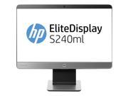 HP Elite S240ml 23.8 LED LCD Monitor 16 9 7 ms