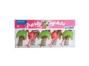 Camco Mfg Party Lights Palm Tree Flamingo 42662