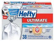 Hefty 00E83540 13 Gal Tall Clean Scent Kitchen Waste Bags 38 Count