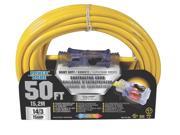 Cord Ext 14Awg 3C 50Ft 15A Yel Power Zone Extension Cords ORP511730 054732808731