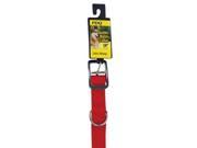 PDQ 2951801 Nylon Dog Collar 1 x18 Red