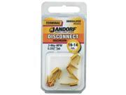 Jandorf 60850 Uninsulated 3 Way Disconnect Terminal 16 14 Gauge AWG