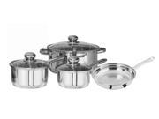 Kinetic 29081 Classicor Series Stainless Steel Cookware Set with Lids Stainless Steel