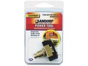 Jandorf 61122 Momentary Push Button Switch 10 Amp 125 Volt