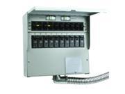 Reliance Controls 510C Generator Transfer Switch 50 Amp 10 Circuit