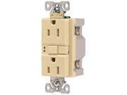 Arrow Hart TRSGF15V 3 L Self Test GFCI Duplex Receptacle 15 Amp Ivory