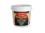 Imperial KK0061 Castable Refractory Cement 3 lbs Buff