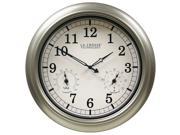 La Crosse Technology WT 3181PL Q Indoor Outdoor Wall Clock