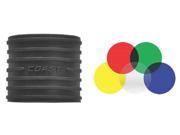 Coast 20186 LF100 Flashlight Lens Filter Kit 5 Lens