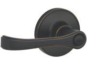 Schlage J40TOR716 Torino Bed and Bath Lever Aged Bronze