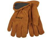 Kinco 50RL L Thermal Lined Cowhide Gloves Large Brown