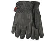 93Hk M Lined Grain Goatskin Leather Drivers Glove Medium Black Kinco Gloves