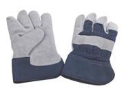 Mintcraft JF 6317 Insulated Leather Men Gloves Blue