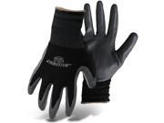 Men s Nylon Nitrile Glove Black Extra Large Boss Mfg Co Gloves 8442X