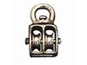 Baron 0178ZD 1 1 2 Double Sheave Rope Pulley 1 1 2