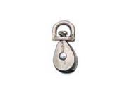 Baron C 0173ZD 1 1 2 Nickle Plated Rope Pulley 1 1 2