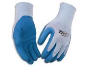 Coated Blue Latex Palm Gripping Med Work Gloves Kinco Gloves 1791 M