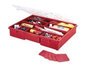 Stack On SBR 18 17 Compartment Portable Tool Parts Box Red