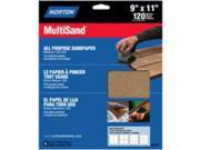 Norton 07660704154 Multisand Aluminum Oxide Sandpaper 9 x11