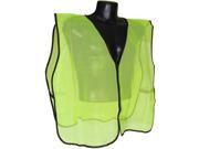 Radians SVG Saftey Vest Non Rated No Tape Green Mesh Universal Size
