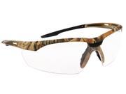 Forney 55435 Safety Glasses Conqueror with Camo Frame Clear Lens
