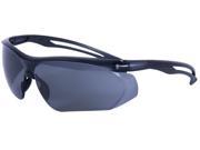 Forney 55430 Safety Glasses Parralax with Gray Flex Temple and Gray Frame Clear Lens
