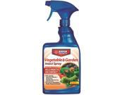Bayer Advanced 701523B Vegetable Garden Insect Spray 24 Oz