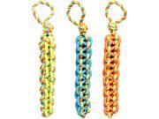 Chomper WB15530 Braided TPR Rope Tug Dog Toy Assorted Colors
