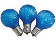 Celebrations UURT4411 LED G40 LED Replacement Bulbs Blue