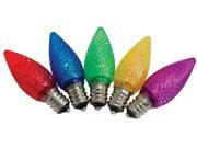 UPC 843518023594 product image for Celebrations UYRT4216 C7 Faceted Replacement LED Bulb, Multi-color | upcitemdb.com