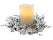 UPC 694202239780 product image for Apothecary 1434186 Christmas Centerpiece with Candle Holders, White, 8