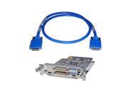 HWIC-2T Cisco 2-Port Serial WAN Interface Card w/ CAB-SS-2626X Cisco Smart Serial Crossover x Asynchronous/Synchronous Serial Cable HWIC-2T Cisco 2-Port Serial WAN Interface Card w/ CAB-SS-2626X Cisco Smart Serial Crossover x Asynchronous/Synchronous Serial Cable