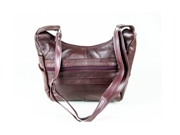 Cowhide Leather Handbag in Taupe