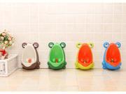 Lifelike Frog Sucked Type Boy Urinals PP New Material Urinals Urine Bucket Wall hung Urinal