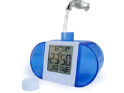 Household Items Hydro Clock of ABS PS Material 13*6*8.5CM Have a Patent Creative Magic Alarm Clock