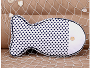 Anime Car Back Cushion Lifelike Fish Shape Cloth Art Mediterranean Household Decoration Hold Pillow