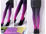 Sexy Enchanting Velvet Silk Stockings One Size 4 Colors Gradual Change Color Women Panty hose Pantyhose Silk Leggings