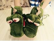 Trendy Students Gloves 1Pair Crocodile Style Plush Material Winter Popular Cartoon Students Keep Warm Thicken Plush Gloves