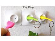 Creative Unplug Key Chain 4 Colors Resin Key Chain Vogue Wall Decorations Turn off The Power Supply to Remind Key Chain